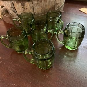 Vintage Barrel shot glasses